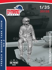 DYNAMO MODEL 35138 MODERN FORCES FRENCH MODERN TANK CREW NO. 2 1 FIGURE 
