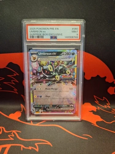 Umbreon ex - (Prismatic Evolutions Stamp) 060/131 PSA 9