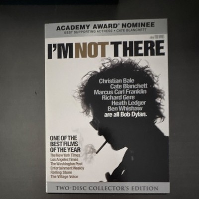 I'm Not There DVD Collector's Edition Weinstein Bale Blanchett Drama Biography