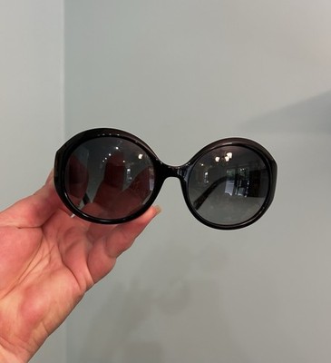 Coach Black Circle Monogram Sunglasses