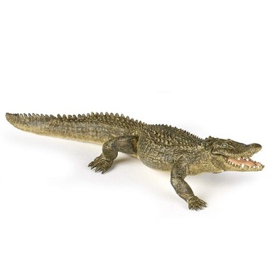 Papo Alligator - Hand Painted Figurine - Heirloom Quality Collectible (50254)