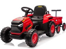 Elektrotraktor Kinder mit abnehmbarem Aufhänger 12V 6 Reifen mit Fernbedienung