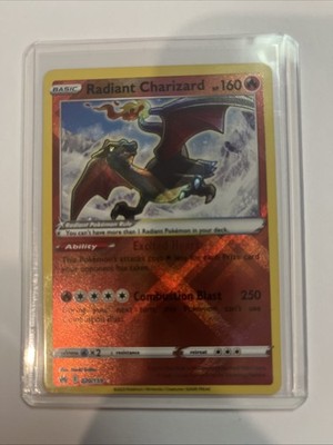 Radiant Charizard 020/159 Crown Zenith Holo