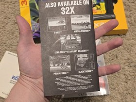 Kolibri Sega Genesis 32X CIB Authentic Excellent Condition Reg Card