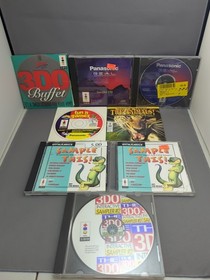 * Panasonic 3DO Games/Sample Lot Bundle 20 Games/Samples Untested 