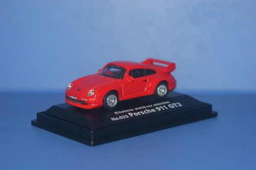 PORSCHE 911 GT2 Red Kitahara Selection No.23 1/72 JAPAN - Picture 2 of 8