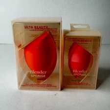 Lot Of 2 Makeup Blender Sponge Ulta Beauty Extra Large & Sponge Dual Density NEW
