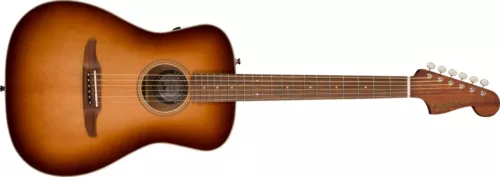 Fender Malibu Classic All Solid Electric Acoustic Guitar Aged Cognac Burst W Bag