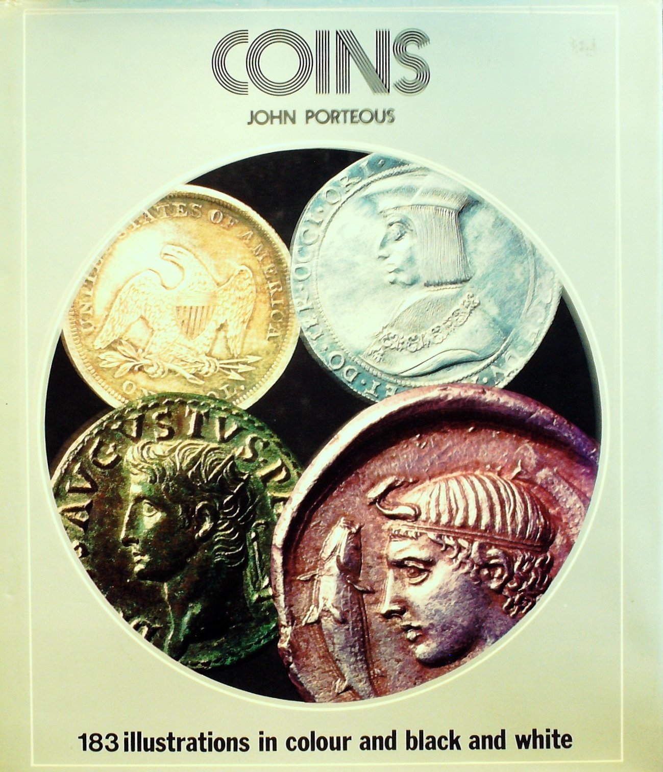 Book - COINS by John Porteous 1973 HC/DJ