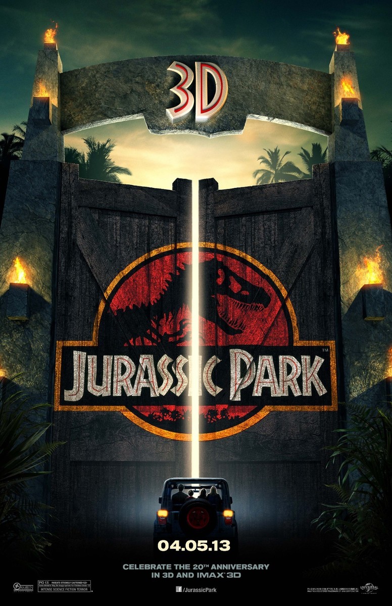 Jurassic Park movie poster (b) - 11 x 17 inches | eBay
