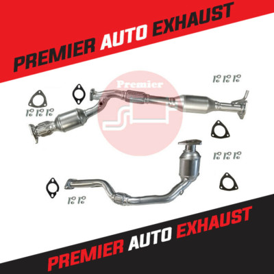 FITS: 2002-03 SATURN VUE CATALYTIC CONVERTER WITH FLEX PIPE SET 3.0L FRONT+REAR
