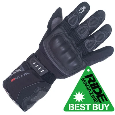 RICHA ARCTIC HIPORA THERMAL WARM WINTER MOTORBIKE MOTORCYCLE WATERPROOF GLOVES