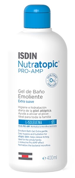 Isdin Nutratopic PRO-AMP Gel Bagno Detergente, 400Ml-image