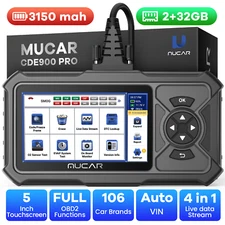 MUCAR CDE900 PRO OBD2 Scanner Car Diagnostic Tool Code Reader All System Engine
