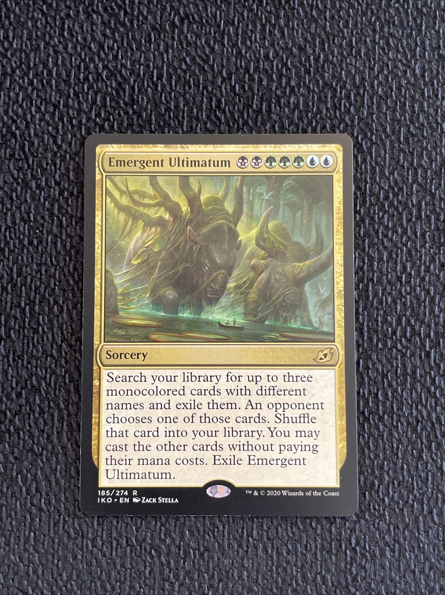MTG Emergent Ultimatum (185/434) Ikoria Lair of Behemoths NM