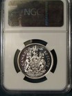 1966 CANADA SILVER 50 CENTS...NGC PL-65 — photo 2