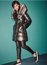 Mackage Coat With Silver Fox Hood