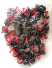 (50 PACK) Raindrip PC2050B  1/2 GPH Pressure Compensating Dripper  - Red/Black