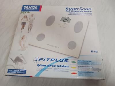 Tanita Fitplus BC-581 Waage - InnerScan - Body Composition Monitor -- 1015/1705