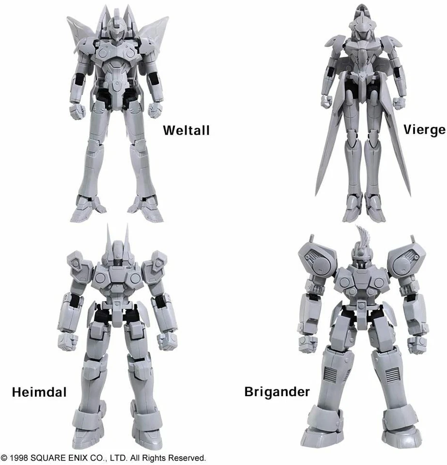 Xenogears Structure Arts 1/144 Scale Plastic Model Kit Series Vol.1 BOX Product - Image 2 of 4