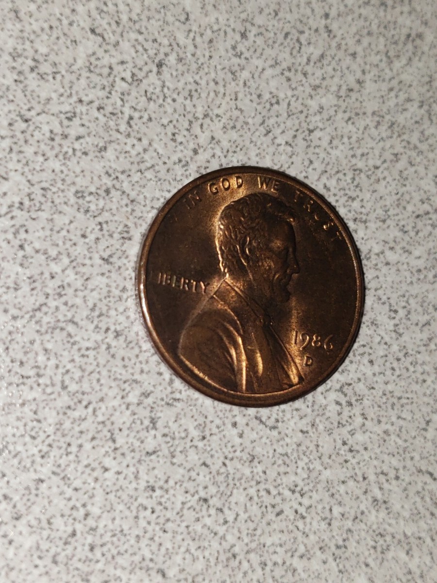 Rare 1986 Lincoln Penny Error 