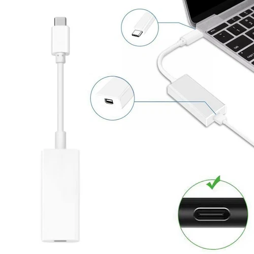 Thunderbolt 3 to Thunderbolt 2 Adapter Type C Cable USB For MacBook Air Pro
