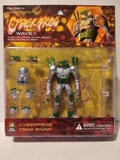 All Caps Comics 2023 Cyberfrog Wave 1 Hyper Articulated Figure, Trikk Rhan