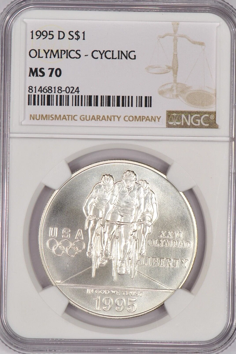 1995 奥运硬币美国现代银色/包覆纪念币(1982-现在) | eBay
