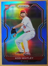 2021 Panini Prizm Kodi Whitley #104 Tier II Carolina Blue St. Louis Cardinals RC