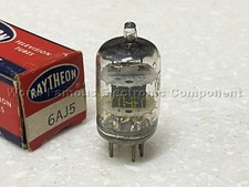 1pcs - RAYTHEON 6AJ5 Vacuum Tube NOS NIB