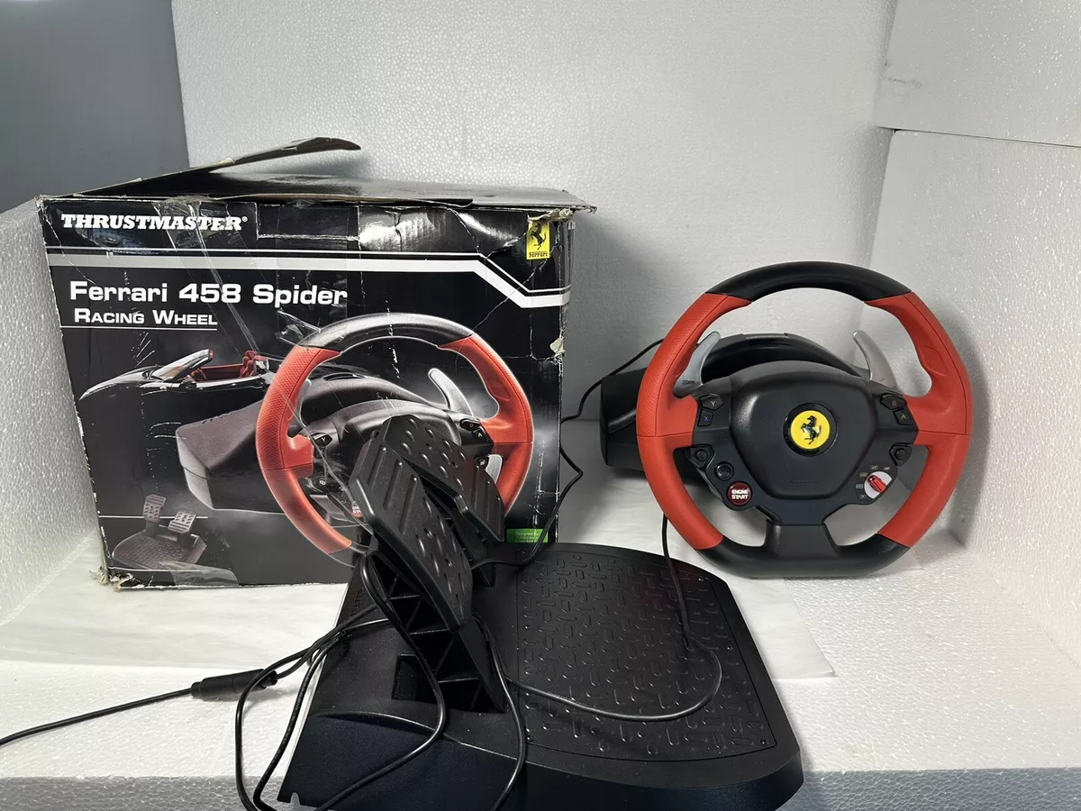  Thrustmaster Ferrari 458 Spider Racing Wheel (Xbox