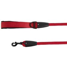 KONG OUR STRONGEST NEOPRENE HANDLE ROPE TRAFFIC LEASH DURABLE 4 RED