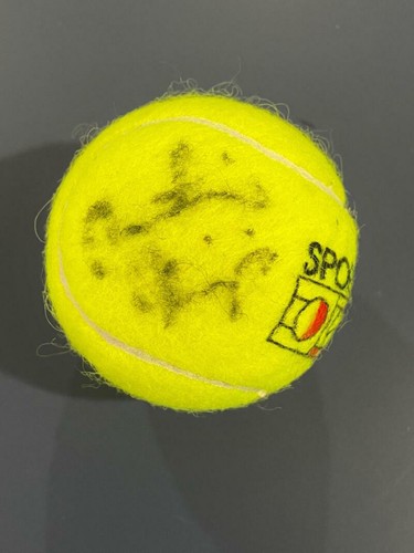 MARTINA HINGIS SIGNED AUTOGRAPHED TENNIS BALL RARE CHAMPION LEGEND WITH COA
