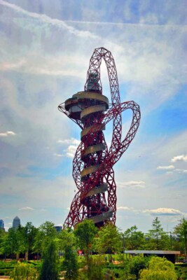 ArcelorMittal Orbit 2012 London Olympic Tower Stratford England Foto 