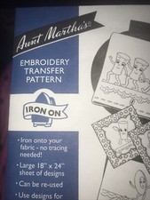 AUNT MARTHA'S HOT IRON TRANSFERS - BLUE LABEL - YOU PICK 