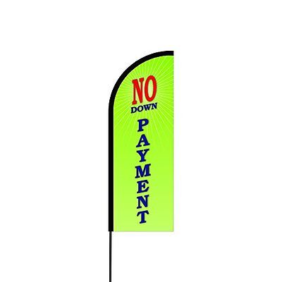 2 two LOW DOWN PAYMENT 11.5 Swooper #4 Feather Flags BANNERS 2 two LOW DOWN PAYMENT 11.5 Swooper #4 Feather Flags BANNERS