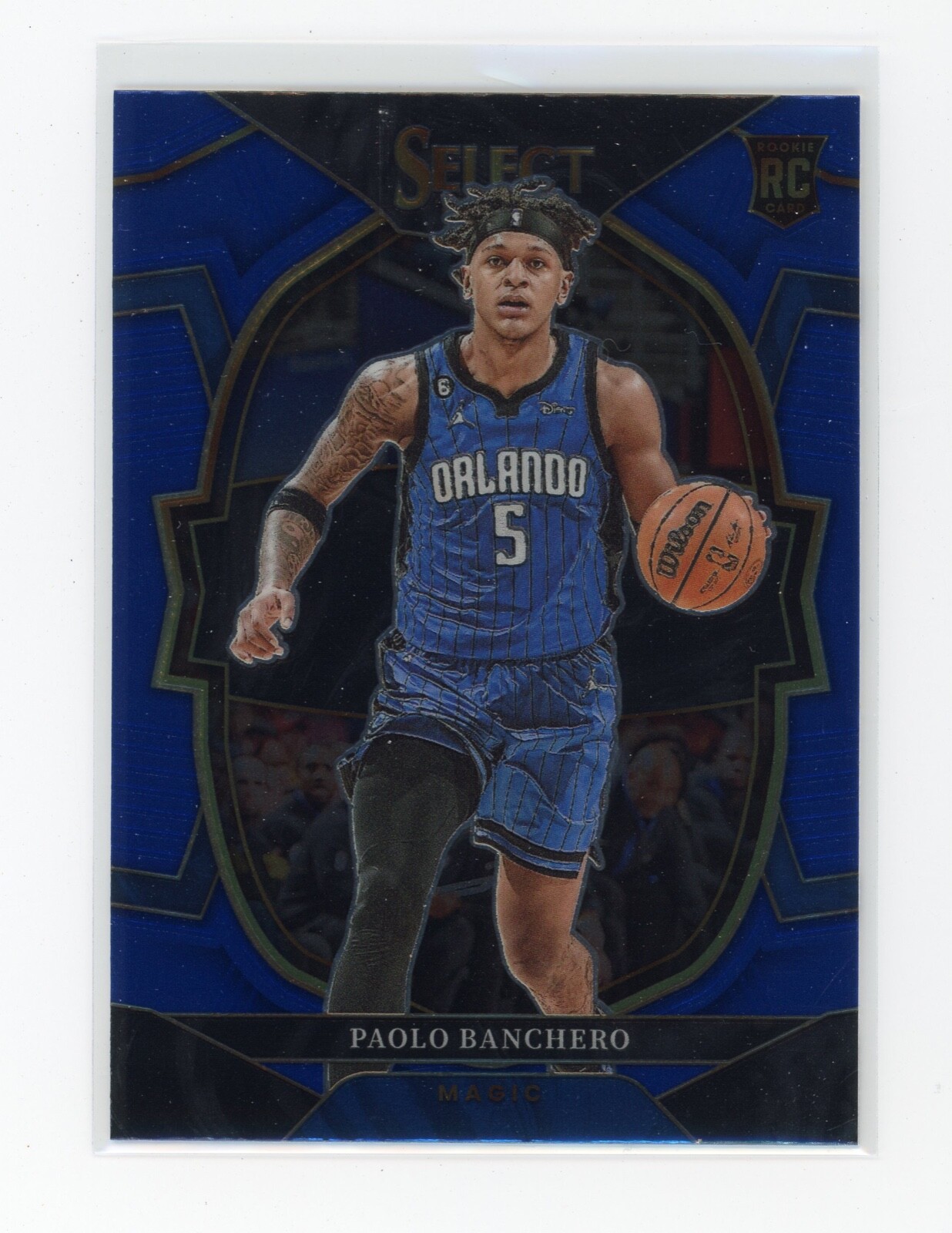 2022-2023 Panini Select Concourse Paolo Banchero Orlando Magic Rookie Card