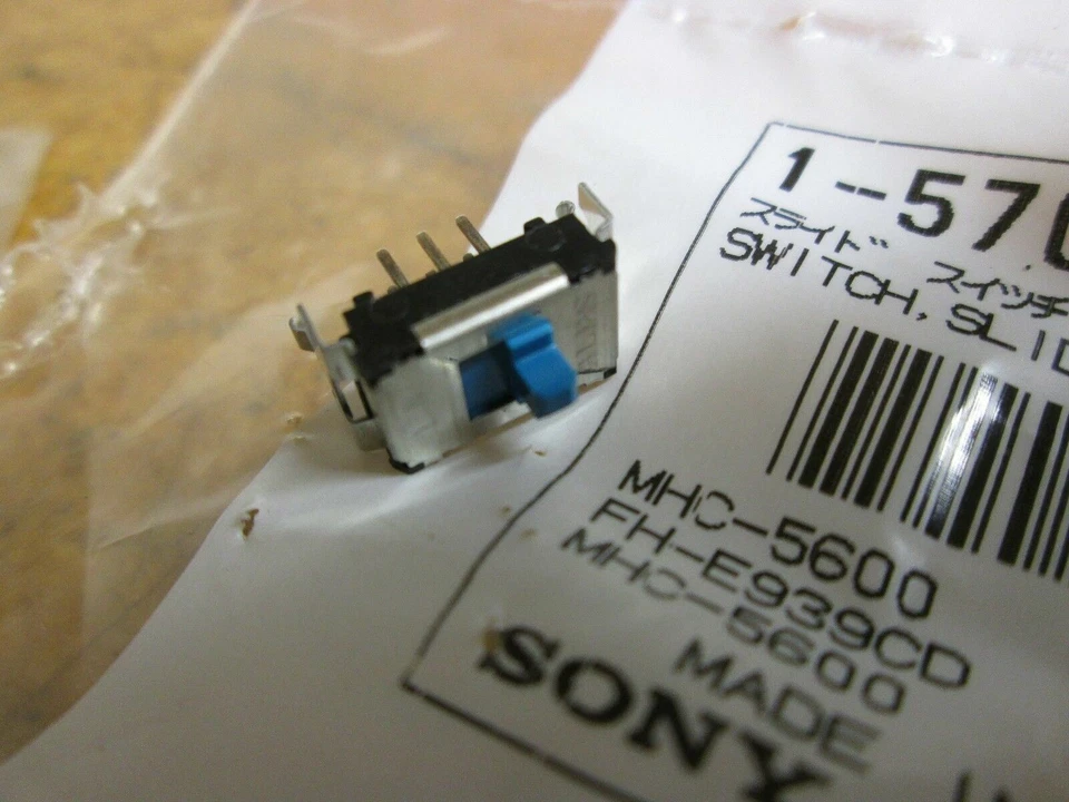 Interruptor Deslizante Sony 1-570-842-11 Nuevo (Lote de 2) Foto 3 de 3