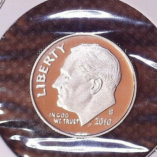 2010-S Silver Proof Roosevelt Dime GEM BU Uncirculated #025