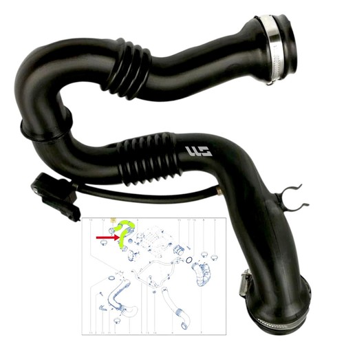 Turbosouffleur Tuyau D'Admission Pour RENAULT Trafic II 2.0 dCi 8201068612 - Bild 2 von 3