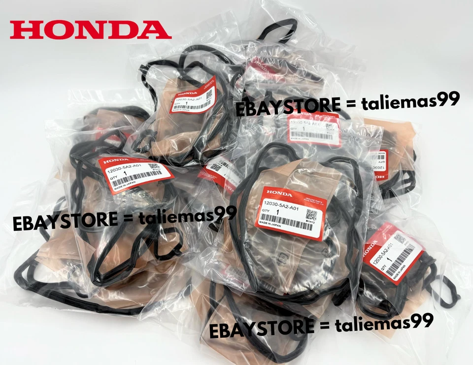 Juego de juntas de cubierta de válvula genuino OEM Honda 12030-5A2-A01 2013-2017 Accord 2,4 L L4 Foto 4 de 4