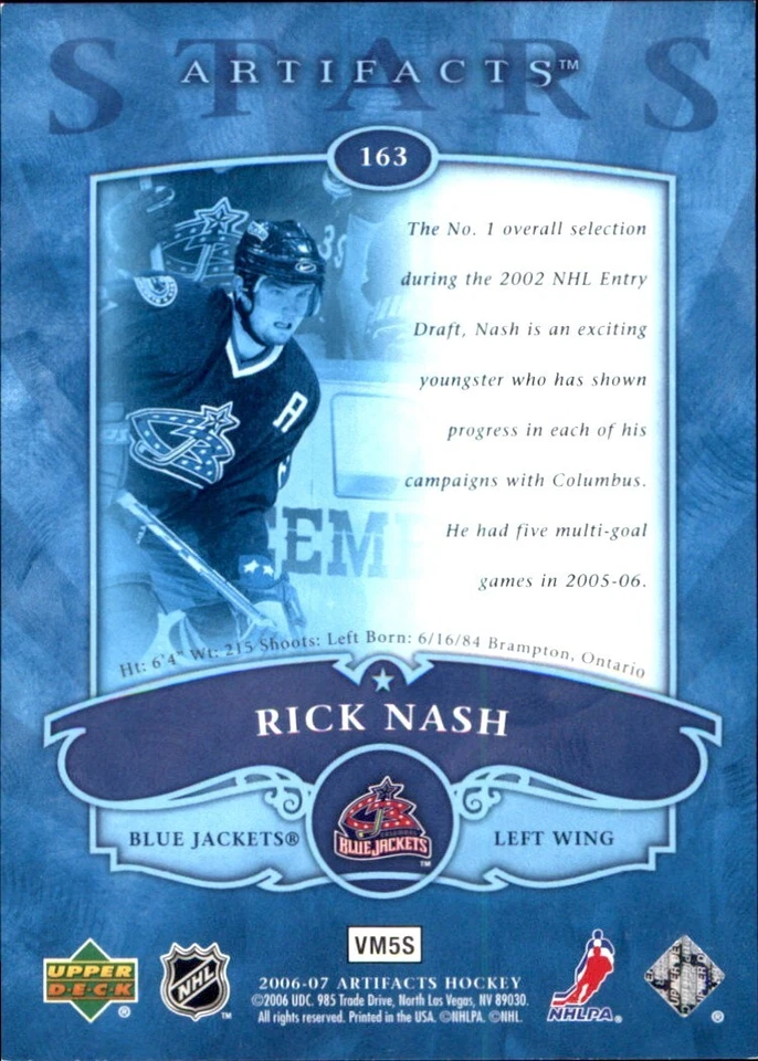 2006-07 Upper Deck ARTIFACTS 🥅 YOU PICK 🏒 NHL HOCKEY 🥅 SERIAL #'d RCs LEGENDS - Image 4 of 4