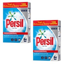 Image of 2 x Persil Non Bio Washing Powder 140 Washes 8.385kg