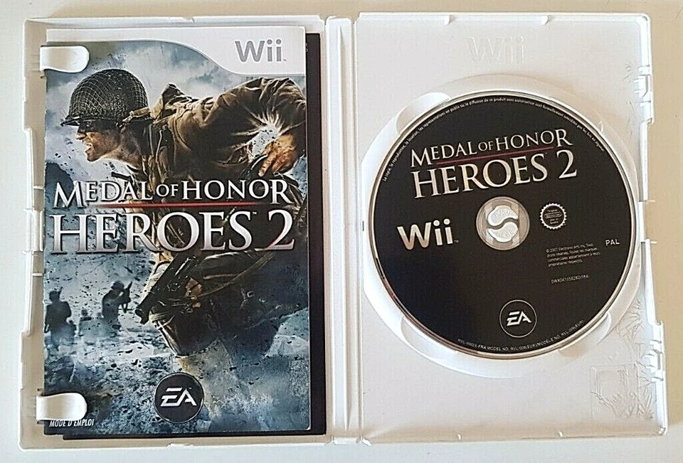 Medal Of Honor Heroes 2 - Nintendo Wii (Complet), photo 2 sur 3