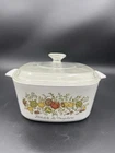 Vtg Corning Ware Spice of Life Casserole A-3-B L'Echalote La Marjolaine 3 Qt 30
