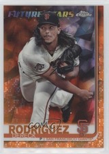 2019 Chrome Sapphire Edition Future Stars Orange 16/25 Dereck Rodriguez #4 0y0n