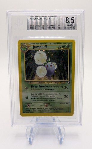 Jumpluff (Unlimited) graded BGS 8.5 for sale on eBay