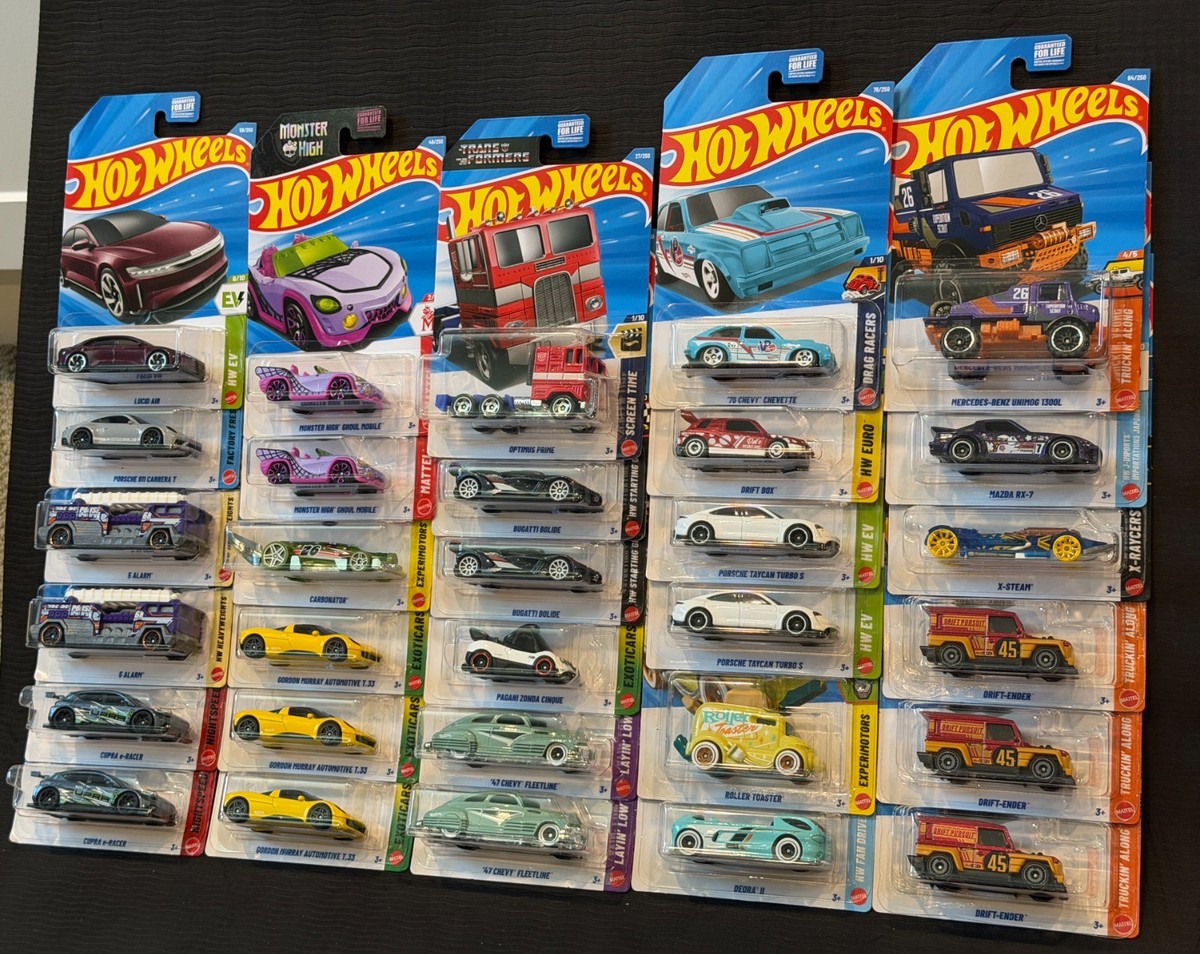 Hot Wheels ミニカーセット 多数 Hot Wheels 2026 Mainline Cases A-B-C: Assortment #5 - Lot of 30