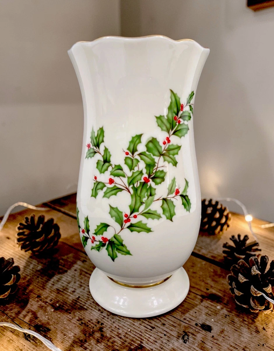 lenox christmas vase products for sale | eBay
