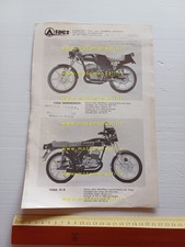 ASPES Yuma 125 Monoscocca-TSB - Mini Sioux 50 1981 depliant italiano originale